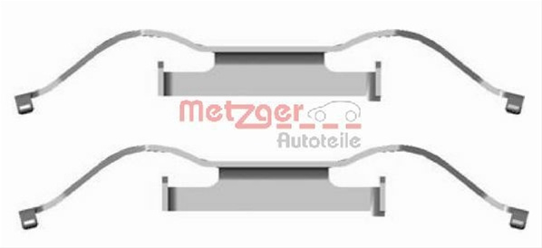 Set Accesorii, Placute Frana Metzger Vag 109-1681