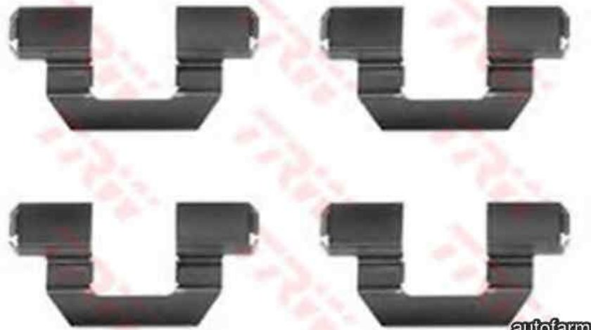 Set accesorii, placute frana MITSUBISHI COLT II (C1_A) TRW PFK235