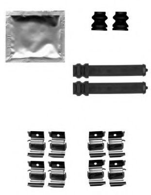 Set accesorii, placute frana MITSUBISHI GRANDIS (NA) (2003 - 2016) TEXTAR 82517500 piesa NOUA