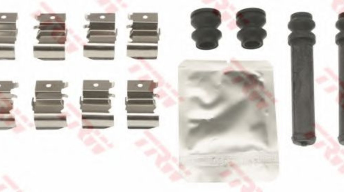 Set accesorii, placute frana MITSUBISHI PAJERO III (V7_W, V6_W) (1999 - 2007) TRW PFK686 piesa NOUA