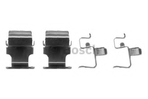 Set accesorii, placute frana MITSUBISHI PAJERO IV (V8_W, V9_W) (2006 - 2016) BOSCH 1 987 474 428 piesa NOUA