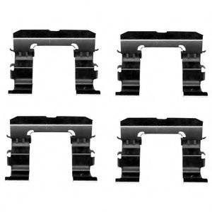 Set accesorii, placute frana NISSAN PICK UP III (D22) (1997 - 2016) DELPHI LX0613 piesa NOUA