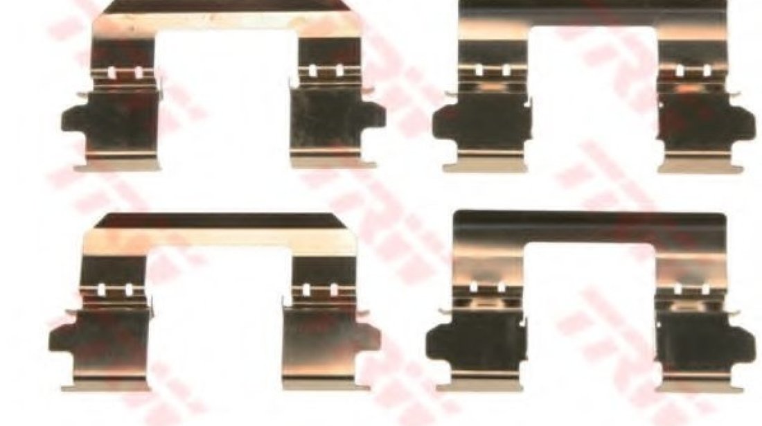 Set accesorii, placute frana NISSAN X-TRAIL (T31) (2007 - 2013) TRW PFK578 piesa NOUA