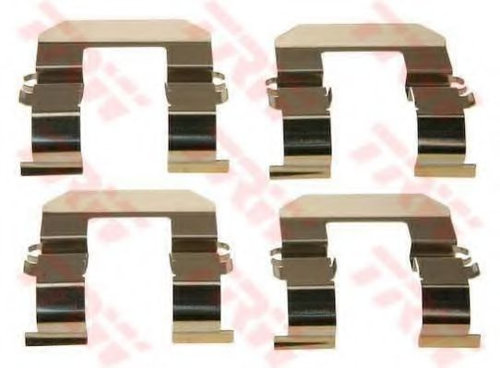Set accesorii, placute frana OPEL ANTARA (2006 - 2016) TRW PFK556 piesa NOUA