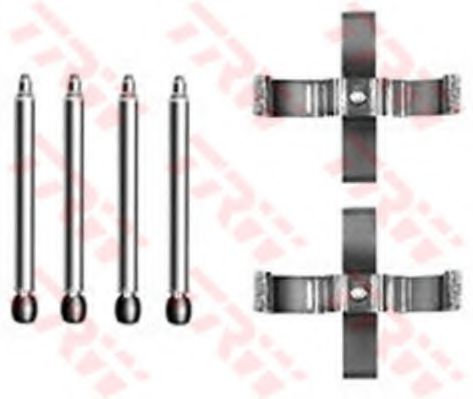 Set accesorii, placute frana OPEL ASTRA F Combi (51, 52) (1991 - 1998) TRW PFK362 piesa NOUA