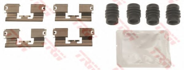Set accesorii, placute frana OPEL ASTRA J GTC (2011 - 2016) TRW PFK654 piesa NOUA