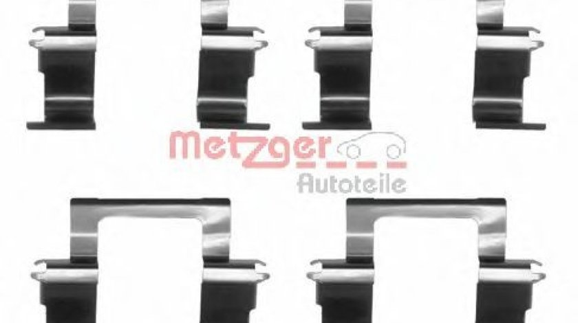 Set accesorii, placute frana OPEL FRONTERA A (5_MWL4) (1992 - 1998) METZGER 109-1274 piesa NOUA