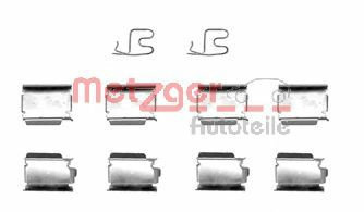 Set accesorii, placute frana OPEL TIGRA TwinTop (2004 - 2016) METZGER 109-1246 piesa NOUA