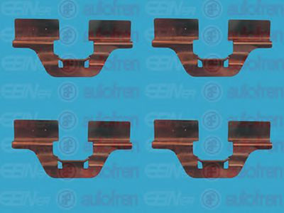Set accesorii, placute frana PEUGEOT 207 CC (WD) (2007 - 2016) AUTOFREN SEINSA D42342A piesa NOUA