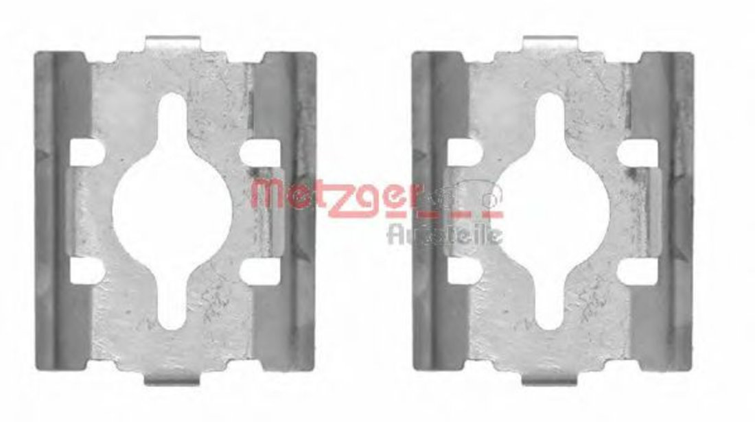 Set accesorii, placute frana PEUGEOT BOXER bus (244, Z) (2001 - 2016) METZGER 109-1600 piesa NOUA