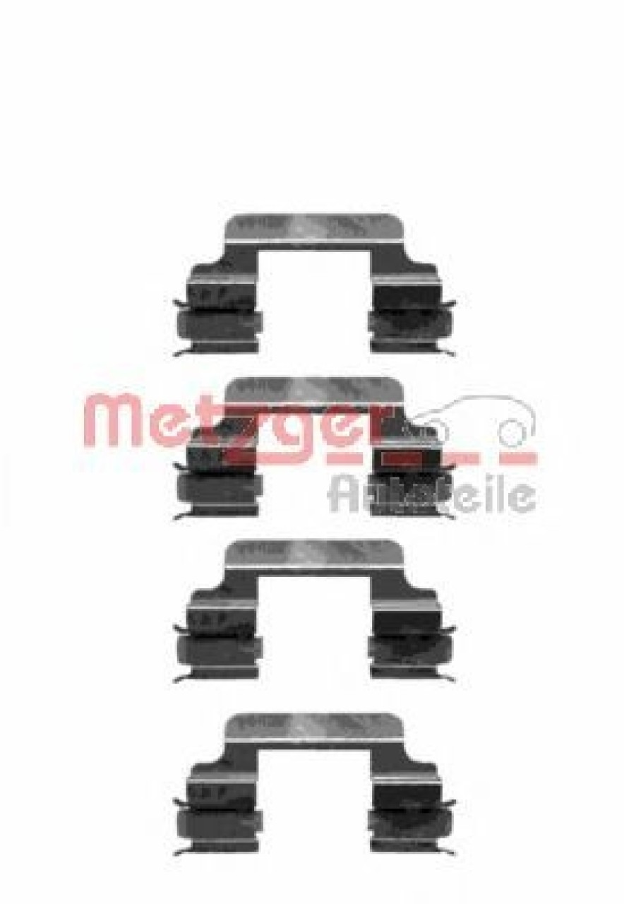 Set accesorii, placute frana PEUGEOT EXPERT platou / sasiu (223) (1995 - 2016) METZGER 109-1231 piesa NOUA