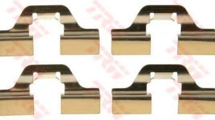 Set accesorii, placute frana PEUGEOT PARTNER caroserie (5) (1996 - 2012) TRW PFK405 piesa NOUA