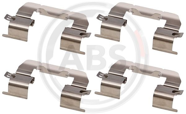 Set accesorii, placute frana punte fata (0105Q ABS) KIA