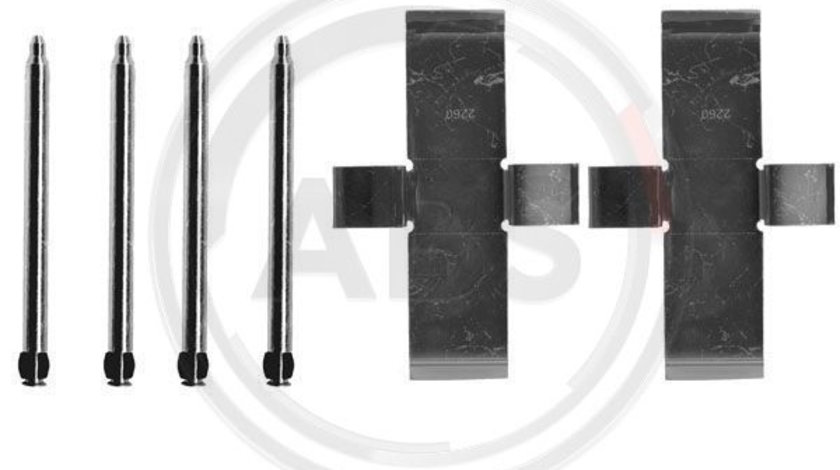 Set accesorii, placute frana punte fata (0945Q ABS) VW