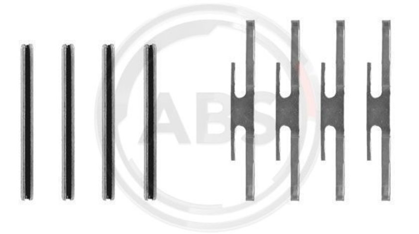 Set accesorii, placute frana punte fata (0975Q ABS) BEDFORD,OPEL,VAUXHALL