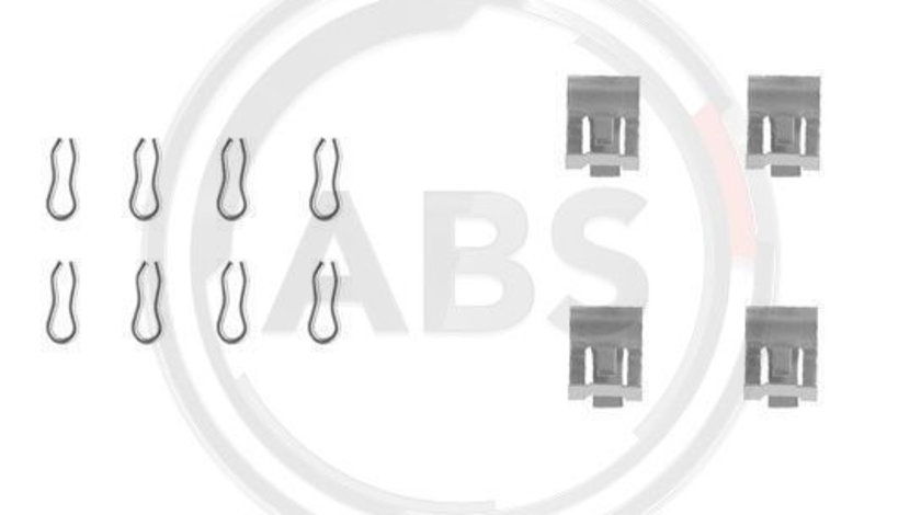 Set accesorii, placute frana punte fata (1055Q ABS) ABARTH,ALFA ROMEO,AUTOBIANCHI,FIAT,LANCIA,SEAT