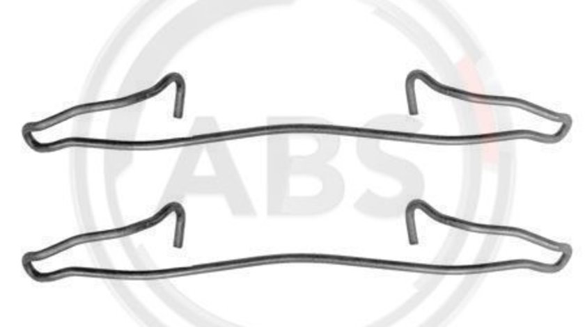 Set accesorii, placute frana punte fata (1057Q ABS) FIAT,FORD,PANTHER,TOYOTA