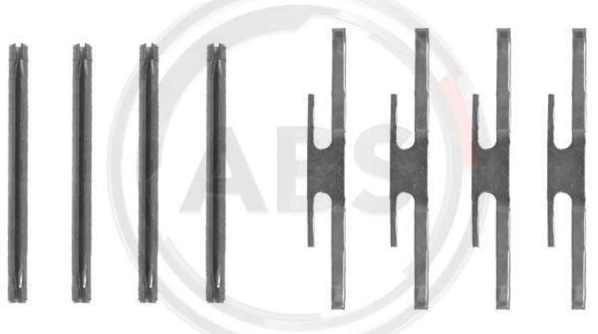 Set accesorii, placute frana punte fata (1065Q ABS) OPEL,VAUXHALL