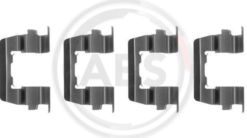 Set accesorii, placute frana punte fata (1074Q ABS) HONDA,HYUNDAI