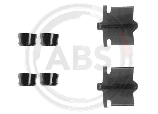 Set accesorii, placute frana punte fata (1084Q ABS) FORD