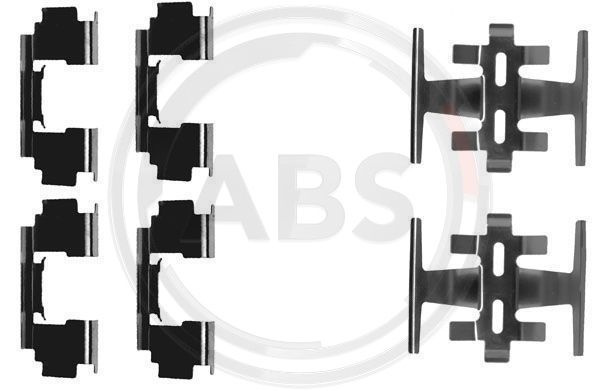 Set accesorii, placute frana punte fata (1088Q ABS) HONDA