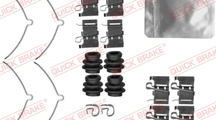 Set accesorii, placute frana punte fata (1090001 QBK) JEEP,LEXUS,TOYOTA