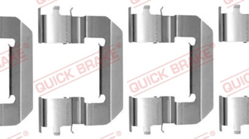 Set accesorii, placute frana punte fata (1090014 QBK) FIAT,HYUNDAI,KIA