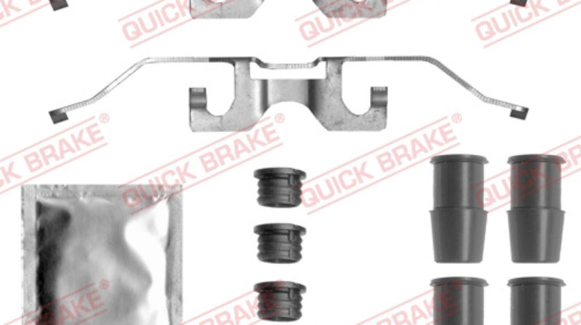 Set accesorii, placute frana punte fata (1090044 QBK) FORD