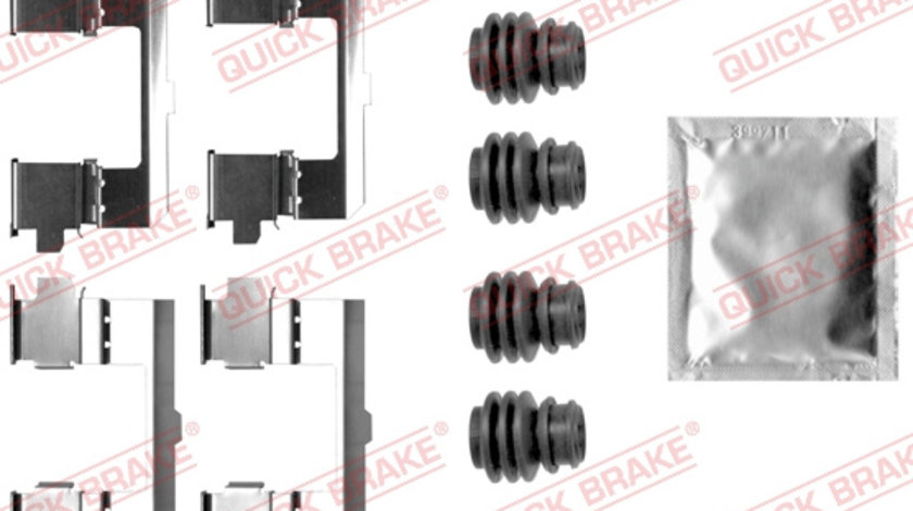 Set accesorii, placute frana punte fata (1090048 QBK) DS,MAZDA