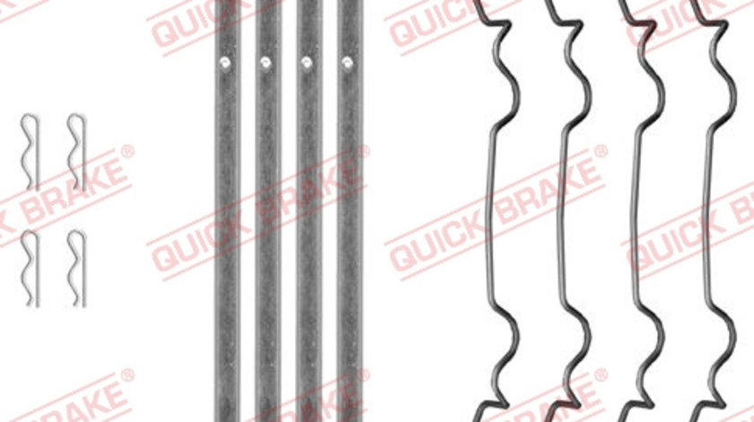 Set accesorii, placute frana punte fata (1090069 QBK) FORD,IVECO