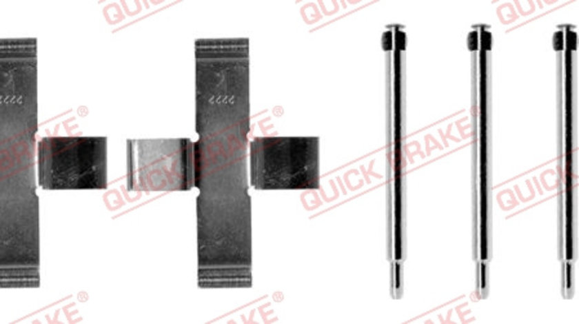 Set accesorii, placute frana punte fata (1090925 QBK) VW