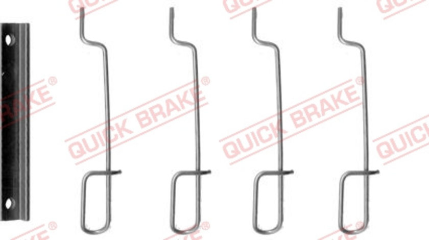 Set accesorii, placute frana punte fata (1090992 QBK) Citroen,PEUGEOT