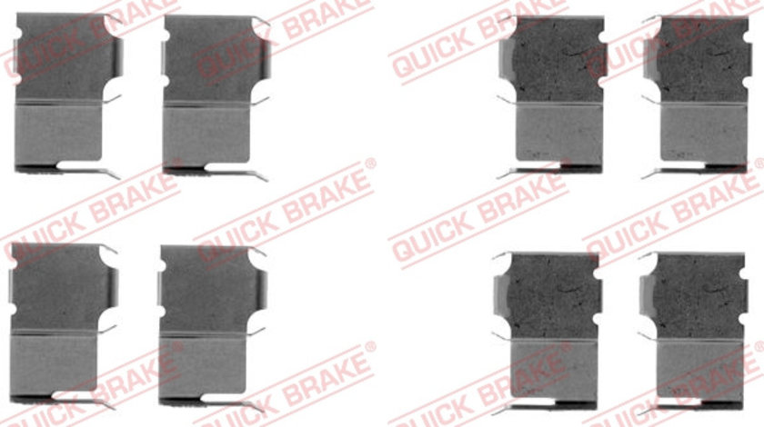 Set accesorii, placute frana punte fata (1091063 QBK) FORD,MAZDA,MITSUBISHI