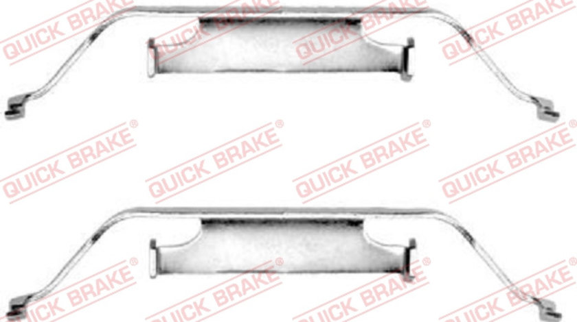 Set accesorii, placute frana punte fata (1091096 QBK) BMW,JAGUAR