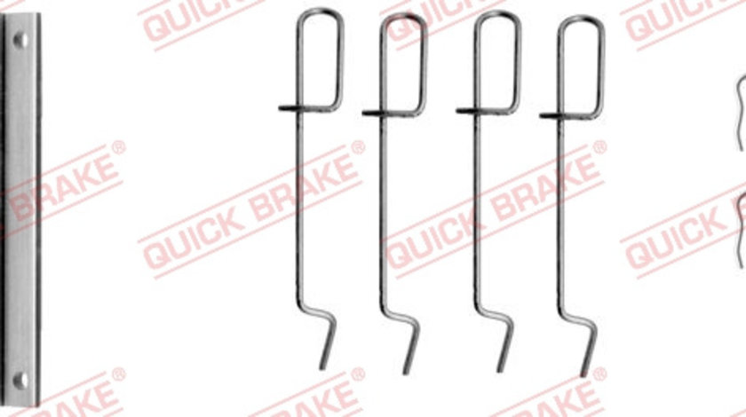 Set accesorii, placute frana punte fata (1091151 QBK) PEUGEOT,RENAULT