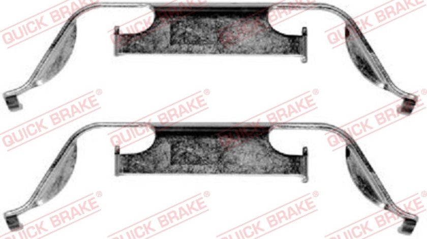 Set accesorii, placute frana punte fata (1091222 QBK) BMW