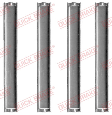 Set accesorii, placute frana punte fata (1091228 QBK) MERCEDES-BENZ