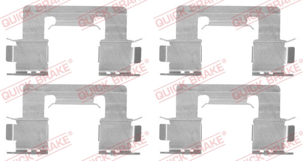 Set accesorii, placute frana punte fata (1091294 QBK) TOYOTA