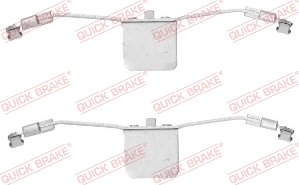 Set accesorii, placute frana punte fata (1091641 QBK) VOLVO