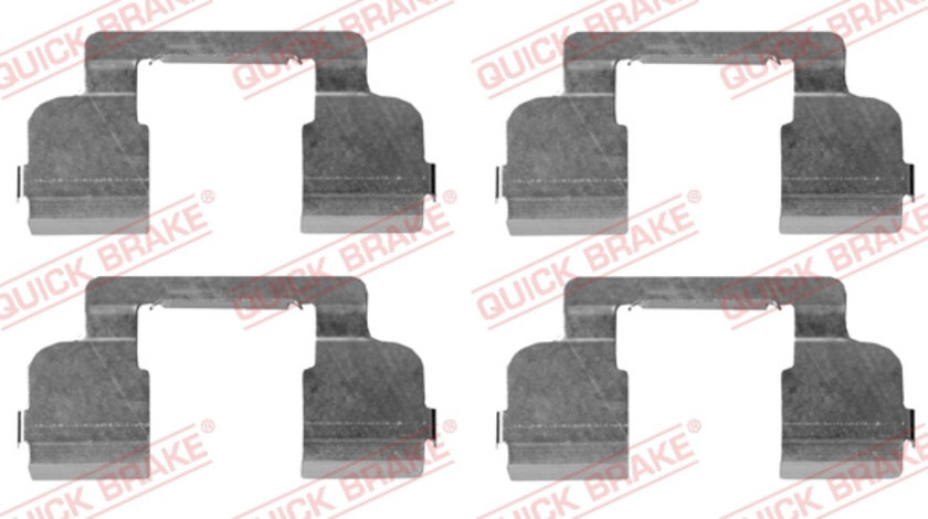 Set accesorii, placute frana punte fata (1091698 QBK) DACIA,LADA,RENAULT