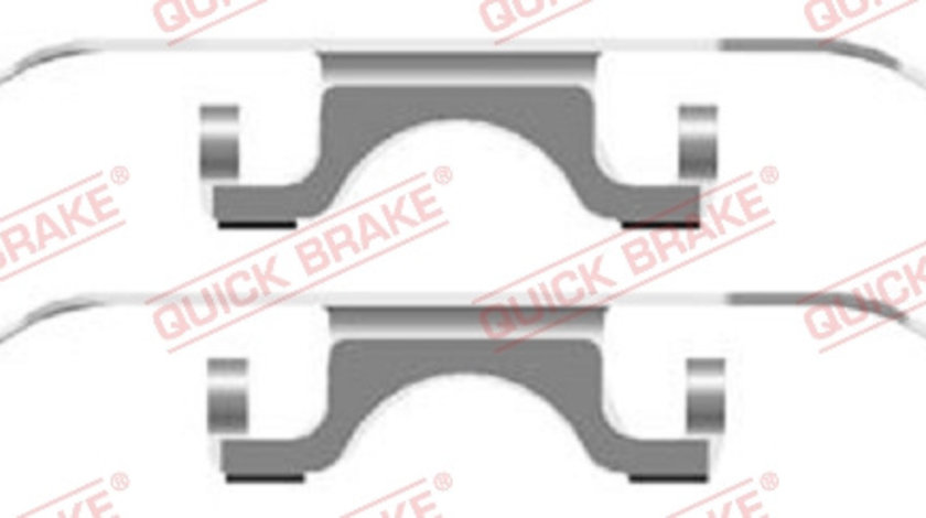 Set accesorii, placute frana punte fata (1091702 QBK) BMW