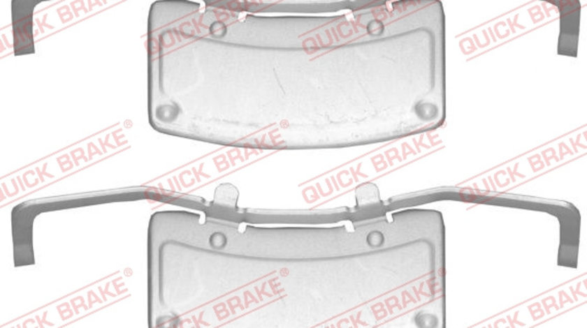 Set accesorii, placute frana punte fata (1091706 QBK) AUDI,VW