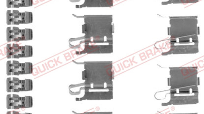 Set accesorii, placute frana punte fata (1091748 QBK) LEXUS,MAZDA,TOYOTA