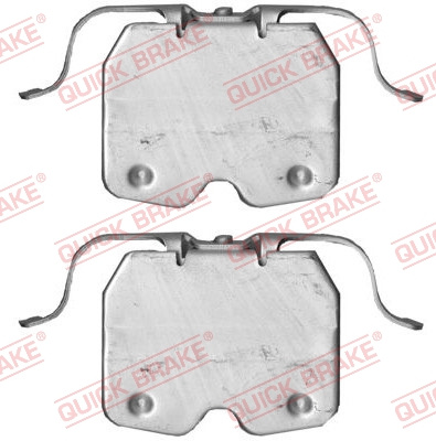 Set accesorii, placute frana punte fata (1091759 QBK) BMW