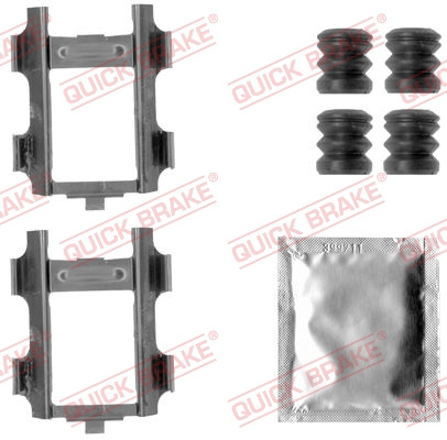 Set accesorii, placute frana punte fata (1091793 QBK) MERCEDES-BENZ