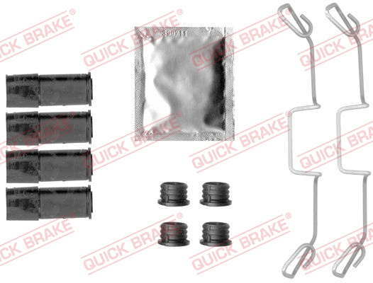 Set accesorii, placute frana punte fata (1091795 QBK) FORD,SEAT,VW