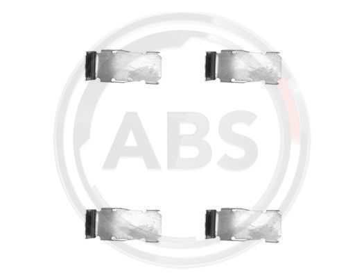 Set accesorii, placute frana punte fata (1094Q ABS) DAIHATSU