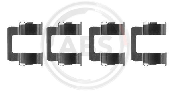 Set accesorii, placute frana punte fata (1102Q ABS) NISSAN