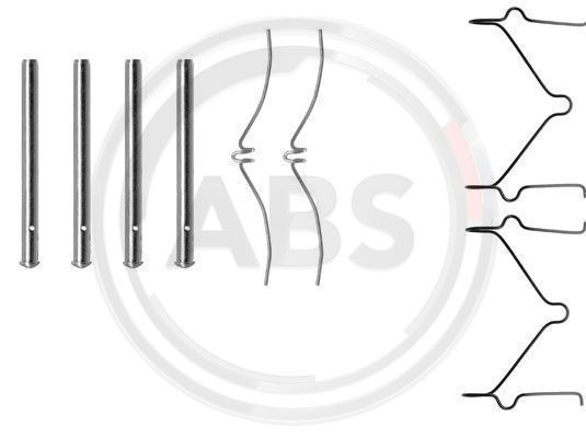 Set accesorii, placute frana punte fata (1126Q ABS) MAZDA