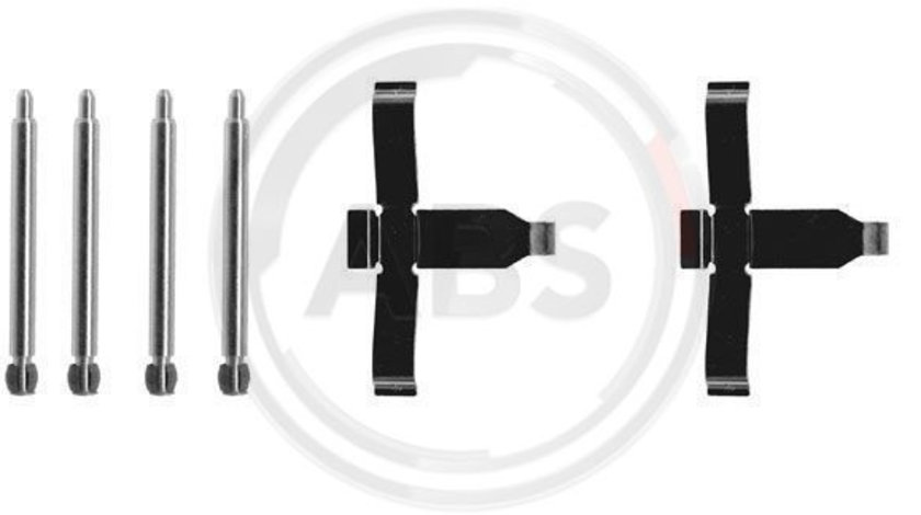 Set accesorii, placute frana punte fata (1127Q ABS) ALFA ROMEO